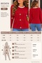 Casual Elegance |   Women's Long-Sleeved Cycling Collar Modal Blouse - 6