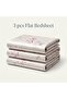 Luxury 3-Piece Turkish Satin Cotton Bedsheet Set – King Size | Ultra Soft, Breathable & Wrinkle-Resistant | Elegant Collection Bedding with 2 Pillowcases (Light Pink Floral!, King (U.K. Standard)) - 4
