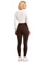 Women's Winter Fleece Leggings Gathering High Waist Stretchy Leggings Warm-Keeping Inner Fleece Sports Leggings - 5