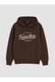 Brown Printed Boys' Tracksuit Set - 2