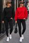 2-Piece Zero-Collar Winter Shardooned Unprinted Women'S/Men's Unisex Model
