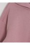 Peak New Season Pink Hooded Girls' Thick Sweatshirt - 3