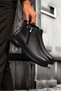 Thar Genuine Leather Double Zipper Men's Winter Boots