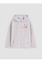 Rmz Gi̇yi̇m Farkiyla Pochacco Embroidered Girls' Plush Sweatshirt - 2
