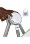 Anyway Sway 5-Speed Multi-Direction Portable Foldable Baby Swing & Infant Seat with Vibrations, Nature Sounds, 0-9 Months 6-20 lbs (Ray) - 8