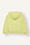 Zippered Hooded Pocket Sweatshirt Basic Cardigan Girls I4902A826Au - 2