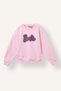 Barbie Relaxed Fit Crew Neck Printed Soft Fleece Inside Thick Sweatshirt Girls I5077A826Au