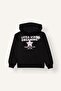 Star Printed Zippered Hooded Cardigan for Girls I4903A826Au - 2