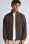 Slim Fit High Collar Zippered Fleece Coat H1891Ax26Au