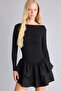 Balloon Fit Ribana Mini Dress G7875Ax26Au - 3