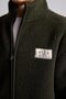 Zippered Stand Collar Plush Basic Cardigan for Boys H2370A826Wn - 4