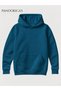 Rock&Roll Design with "Old School Rockers Never Die" Printed on the Back Unisex 100% Cotton 3 Thread Winter Hooded Kangaroo Pocket Basic Sweatshirt (Hoodie) - 2