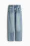 Wide High Waist Jeans - 5