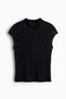 Cap-sleeved lace top - 4