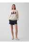 Men's Cream Relaxed Logo Intarsia Sweater - 5