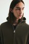 Oversized Fit Zip-through hoodie - 3