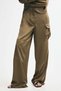 Satin cargo trousers - 3