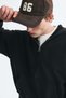 Oversized Fit Printed zip-through hoodie - 7