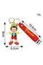 Pinocchio 3D Silicone Figured Keychain Fairy Tale Character Bag Car Ornament Keychain - 2