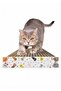 Pami̇t Home Tırmata Natural Flat Corrugated Cardboard Cat Scratching Board 47X17 cm