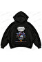 Jorge Lorenzo · Yamaha Yzr-M1 · 2012 Printed Black Oversize Boxy Hoodie Sweatshirt