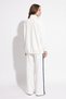 High Collar Striped Suit 24282 - White - 4