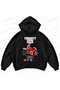 Carl Fogarty · Ducati 996 · 1999 Printed Black Oversize Boxy Hoodie Sweatshirt