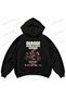 Max Biaggi · Aprilia Rsv4 Factory · 2012 Printed Black Oversize Boxy Hoodie Sweatshirt
