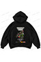 Jonathan Rea · Kawasaki Ninja Zx-10Rr · 2018 Front and Back Printed Black Oversize Boxy Hoodie