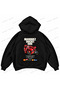 Marc Marquez · Ducati Desmosedici Gp25 · 2025 Graphic Printed Oversize Boxy Hooded Sweatshirt