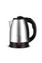 Stainless Steel Electric Kettle 1.8L 1500W with Auto Shut-Off and 360-Degree Base