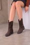 Torva Ankle Imported Accessory-Detail Women's Boots Brown - 2