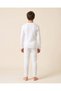 Senior Boys White Thermal Set, 2 Pieces - 2