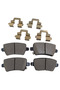 Genuine 3500700U3400-F031 Rear Brake Pads for J7 JS4 Sehol X4 2020 Onwards 1.5T - 2