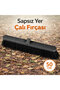 Plastic Bush Brush 50 cm Without Handle Durable Hard Bristled Garden Cleaning Broom Ergonomic Design - 3