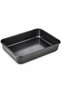 Bliss 9 Inch Rectangular Cake Pan, Heavy Duty Carbon Steel Nonstick Baking Tray, Black 35220L20 - 3
