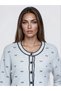 Damenpullover, schlichte Passform, Langarm OW-SW-E0032 Grau - 2