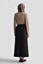 Basic Pencil Skirt Black - 4