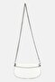 Women Plain Cross Bag, White - 4