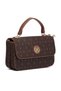 Brown Print Women's Handbag - S26K1Pr09154-T4J - 2