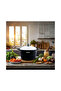 24cm Die-Cast Aluminum Casserole – Teflon Non-Stick, Tempered Glass Lid, Heat-Resistant Handles - 2