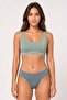 Essentials By Women 5 Pcs Solid Pull On Panties, Multicolor
