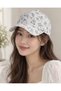 Daisy Lace Floral Baseball Cap - 2