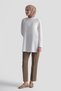Chiffon Detailed Tunic Ecru