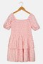 Kids Girl Floral Print Dress, Multicolor - 2
