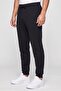Men Slim Fit Brand Logo Outdoor Sweatpants, Black - 3