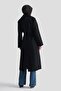 Long Wool Cashmere Coat Black - 8