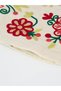 1-Piece Embroidered Square Cushion Cover 18x18inches, Cotton - 4