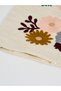 1-Piece Embroidered Square Cushion Cover 18x18inches, Cotton - 4