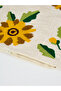 1-Piece Embroidered Square Cushion Cover 18x18inches, Cotton - 4